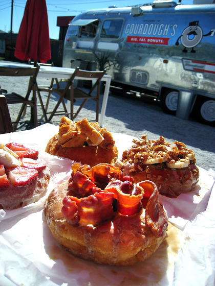 yes, that is maple and bacon doughnut!